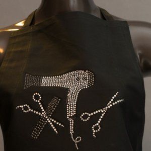 Barber bling apron